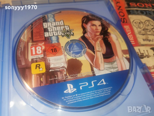 SONY PS4 GTA FIVE 1606261250H1E3R, снимка 4 - Игри за PlayStation - 54924996