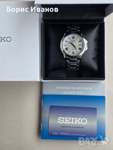 Seiko Premier Solar SNE453P1 , снимка 4 - Мъжки - 54878630