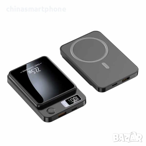 Power Bank 10000mAh 22.5W – магнитна външна батерия, 4 цвята, снимка 1 - Външни батерии - 55237204