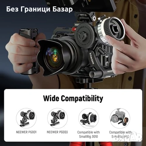 Ново Зъбно колело 0.8 MOD 65T за Mini Follow Focus NEEWER SmallRig PG007 за камера, снимка 7 - Чанти, стативи, аксесоари - 55151043