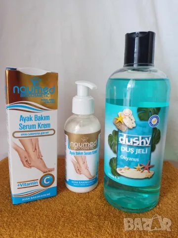 Промо комплект 941 - душ гел Dushy 500 ml.+серум за крака Naumed