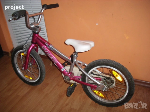 SPECIALIZED 16" USA АЛУМИНИЕВ детски велосипед,колело +спомагателни.Идеален., снимка 11 - Детски велосипеди, триколки и коли - 54664126