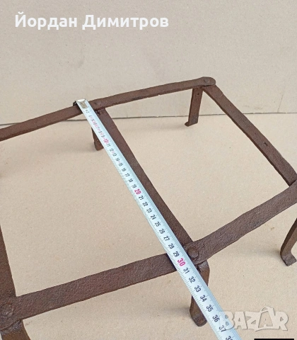 Стара кована пиростия, снимка 2 - Антикварни и старинни предмети - 53956800