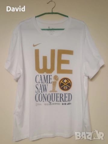 Оригинална Фланелка на Denver Nuggets 2023 NBA Finals Champions T-Shirt