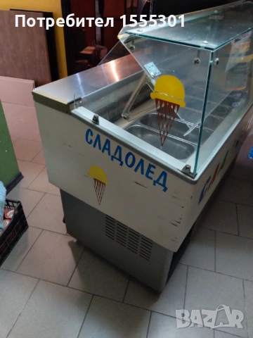 Витрина за сладолед, снимка 2 - Хладилни витрини и фризери - 54278225