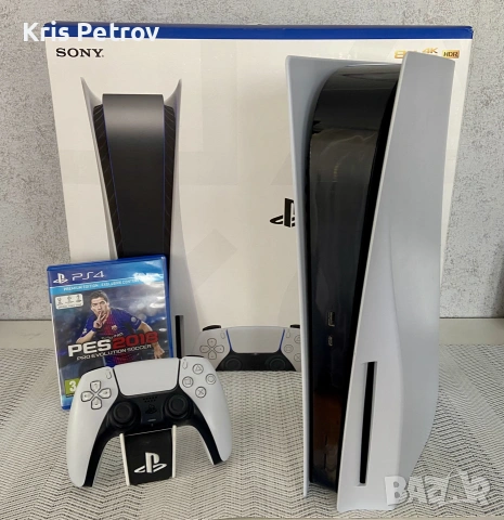 Конзола Playstation 5 Disc Edition + PES 2018