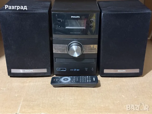 Аудиосистема PHILIPS MCM305/12  MP3,USB,RADIO с дистанционно