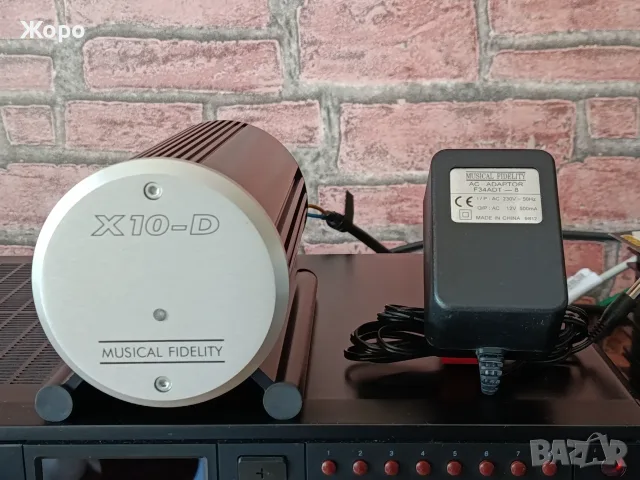 ⏯️Клип. Musical Fidelity X10-D (serial 9087), снимка 2 - Ресийвъри, усилватели, смесителни пултове - 55331798