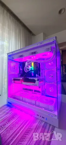 Мощно ТОП Геймърско PC Ryzen 7 9800X3D/64Gb Corsair/2.5TB SSD NvME/RX 9070XT 16Gb/WiFi&BT/Гаранция, снимка 7 - Геймърски - 55586695