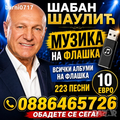 Флашка с музика