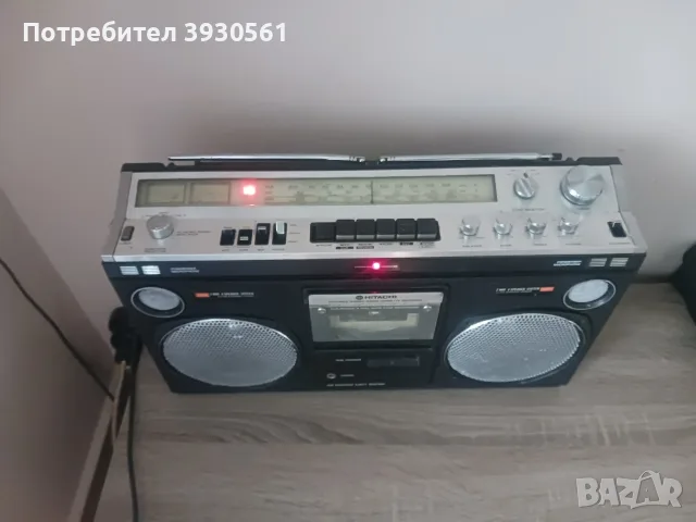 Радиокасетофон hitachi trk 8080e, снимка 4 - Радиокасетофони, транзистори - 55563080