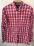 Оригинална мъжка риза Tommy Hilfiger – Custom Fit, Размер L, Каре, снимка 1