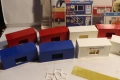 BUSCH H0 1/87 ФУРГОН КОНТЕЙНЕР ЧАСТИ АКСЕСОАРИ ЛОТ, снимка 4