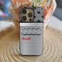 Силиконов Калъф за iPhone с лого Audi, снимка 7