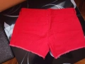 червени дънкови панталонки Old Navy, снимка 3