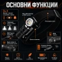 Мощен акумулаторен челник универсален фенер за глава къмпинг лампа, снимка 2