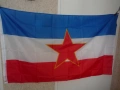 Югославия знаме Белград Тито Сърбия Сръбска империя юго фолк турбо Застава югославски републики СФРЮ, снимка 1