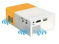 Проектор YG300 Full HD преносим телевизионен проектор USB HDMI дистанционно управление, снимка 3