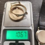 Златен Часовник SMITH DE LUXE 15 JEWELS SHOCKPROOF MADE IN ENGLAND 9к 0,375, снимка 15