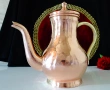 Медна кана,чайник,чиста червена мед 1.5 л.,800 гр. , снимка 1