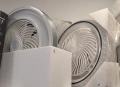 Таванен вентилатор с лампа, 30W фасунга за вентилатор, LED лампа, 3000-6500K,от 20-45C, снимка 1