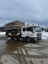 Транспорт Камион с кран падащ борд соларни панели, строителна техника строителни материали мотокар, снимка 4