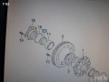 08666007=0374160**NEU**GM**OPEL**СЕМЕРИНА ЗА ПОЛУОСКА **, снимка 5