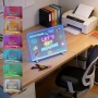 Нова LED дъска за писане с 3 светлинни ефекта за съобщения рисуване кафе офис детска стая, снимка 3