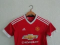 Manchester United Adidas нова оригинална тениска тениска фланелка Манчестър Юнайтед 11-12г, снимка 4