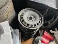 железни джанти 16 цола фолксваген в безупречно състояние, снимка 1