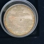 Рядък сребърен жетон Брюксел 1874 - Jeton de Presence, Тираж 500 бр., снимка 2