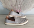 UGG плетени сребристи летни обувки – тип платненки, № 40, снимка 5