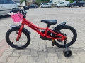 CROSS Алуминиев велосипед 16" DAISY червен, снимка 3