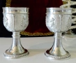 Калаена чаша с картини Цигуларят,Гайдарят,Юнкерът. , снимка 3
