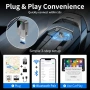 SOSECCE K2-G Wireless CarPlay Android Auto адаптер 2в1 безжичен, снимка 4