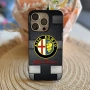 Силиконов калъф за iPhone с лого Alfa Romeo, снимка 12