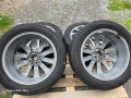 Летш джанти 18ки 5х114.3 Nissan + летни гуми 215/55/18 Continental, снимка 11