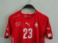Швейцария Шакири оригинална тениска фланелка Puma Shaqiri Switzerland , снимка 4