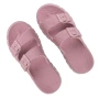 Дамски чехли buckle розови с релефен дизайн EVA летни_1250097, снимка 1
