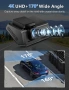 Otovoda Видеорегистратор за автомобили с предна и задна камера, 4K+1080P WiFi двойна видеокамера , снимка 3
