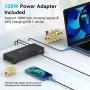 Докинг станция CMSTEDCD BW532 USB-C KVM 3 монитора, снимка 2