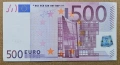 Колекционерска банкнота от 500 евро, снимка 1