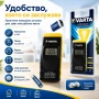 Тестер за батерии Varta напрежение ток часовникарски инструмент за проверка всички батерии тестери , снимка 7