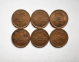 Японски монети 6 монети 10 йени Япония различни години ерите Шьова и Хейсей € 3,50 за 6-те общо, снимка 4