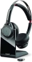 Нов Plantronics Voyager Focus UC B825 Bluetooth стерео слушалки със зареждаща станция, с USB-A BT, снимка 1