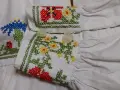 М Рокля, риза с мотиви от българска носия и раничка , снимка 5