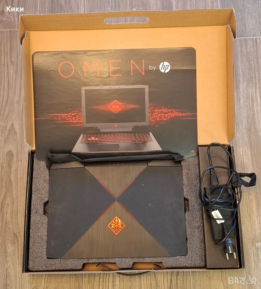 Геймърски Лаптоп Hp Omen | I7 7700HQ | 16 GB DDR4 | 1TB SSD | 1050TI 4GB, снимка 1