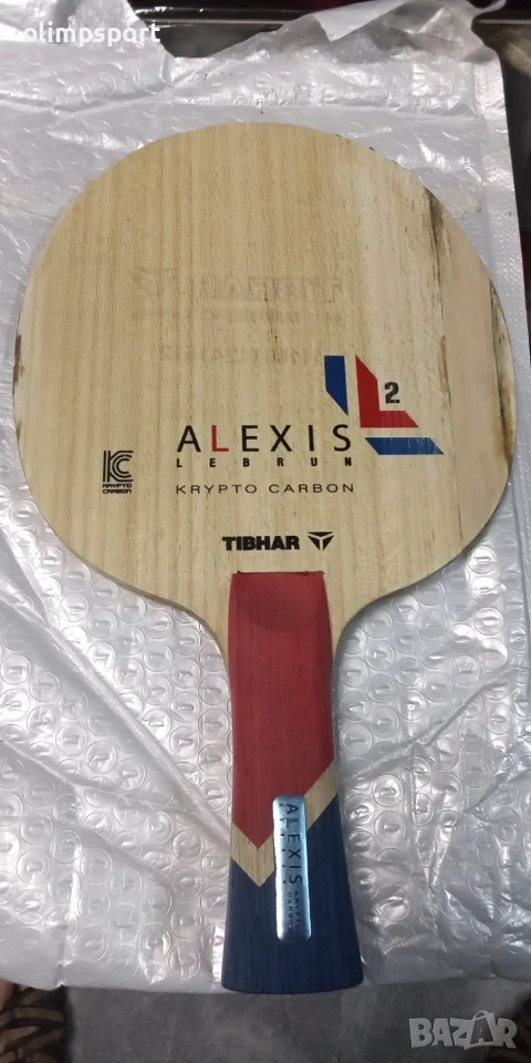 дърво за тенис на маса tibhar alexis lebrun krypto carbon, снимка 1