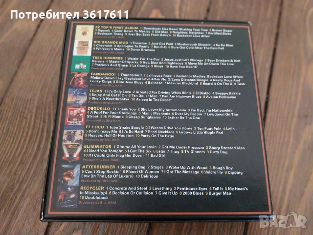 ZZ TOP пълна дискография, всички албуми, снимка 2 - CD дискове - 54017242