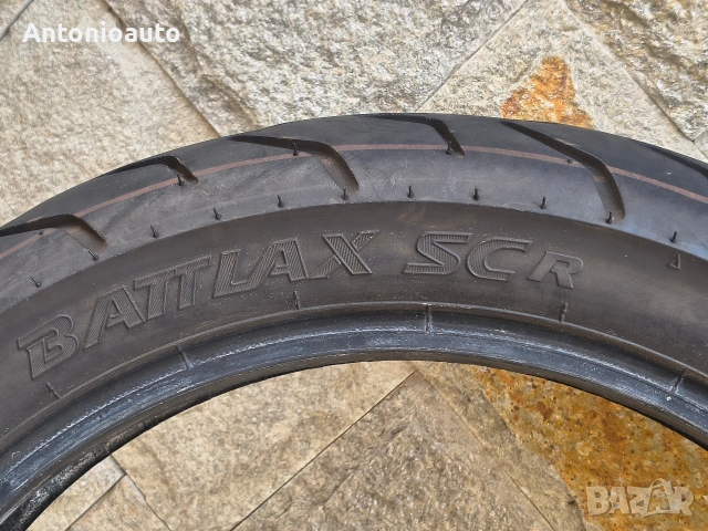 Bridgestone Battlax Sc 120 80 16 60P гуми мотоциклет гума, снимка 8 - Гуми и джанти - 55144148